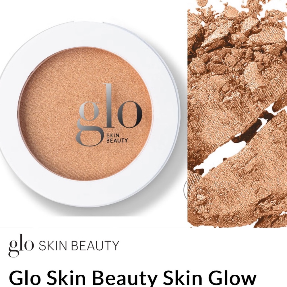 Glo Skin Beauty Skin Glow Powder Highlighter in Cognac NIB